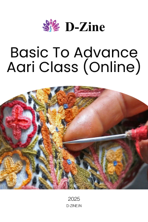 Basic to Advanced Aari Class (Online)